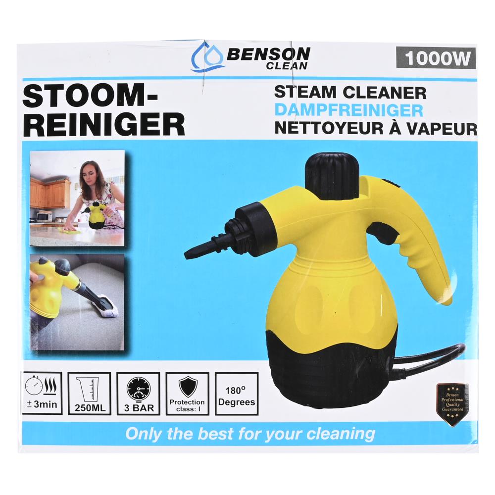 Stoomreiniger 1000W + 9 accessoires