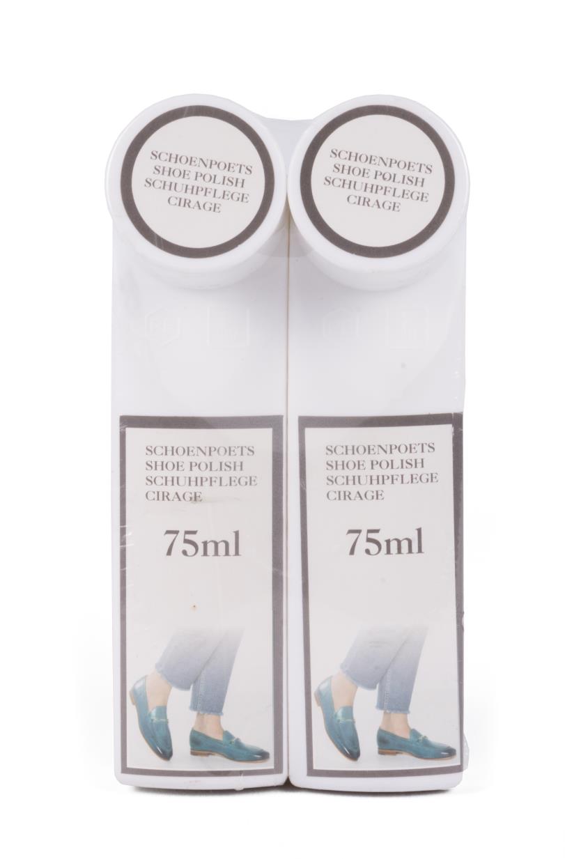 Schuhputz-Set 2-tlg Natur