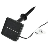 LED-Lichtkabel 10 Stück 7,5 m Solar 800 mAh IP44