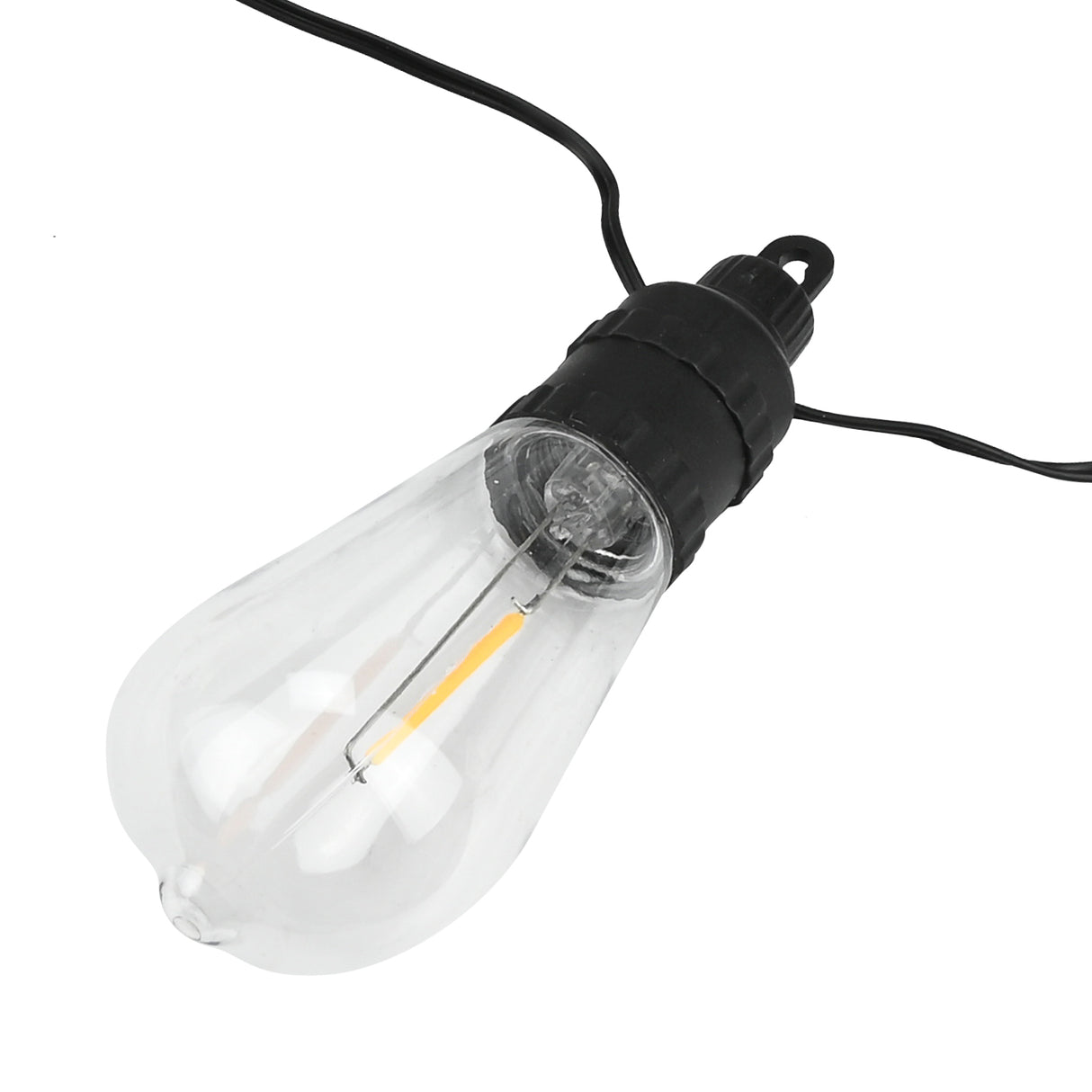 LED-Lichtkabel 10 Stück 7,5 m Solar 800 mAh IP44