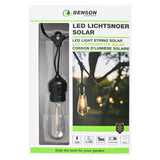 LED-Lichtkabel 10 Stück 6 m Solar 1000 mAh IP44