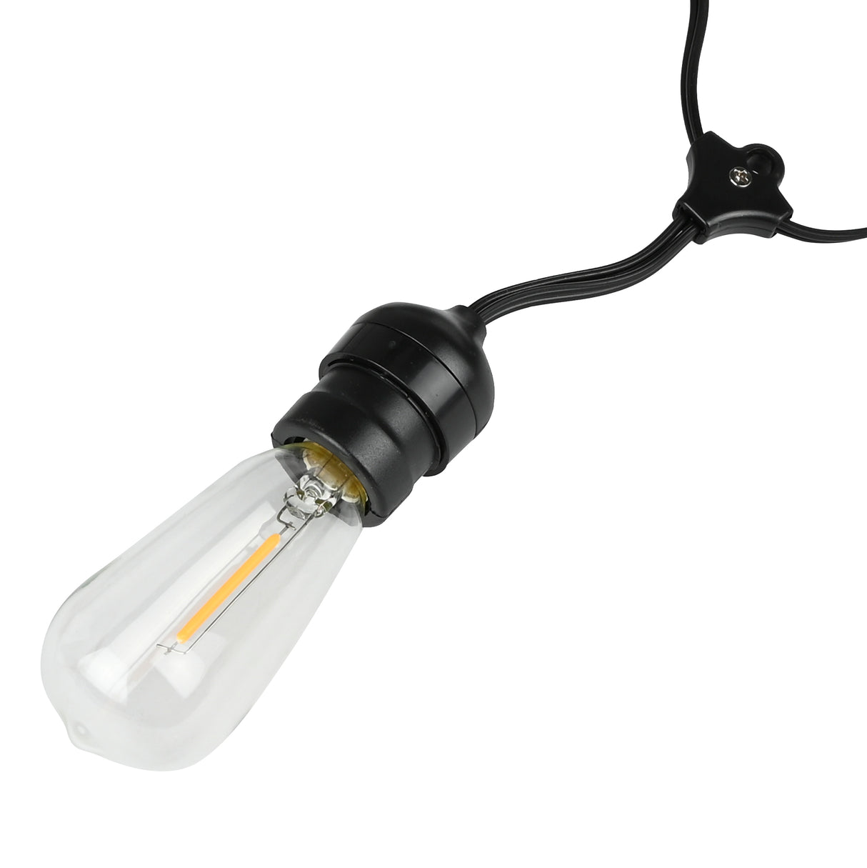 LED-Lichtkabel 10 Stück 6 m Solar 1000 mAh IP44