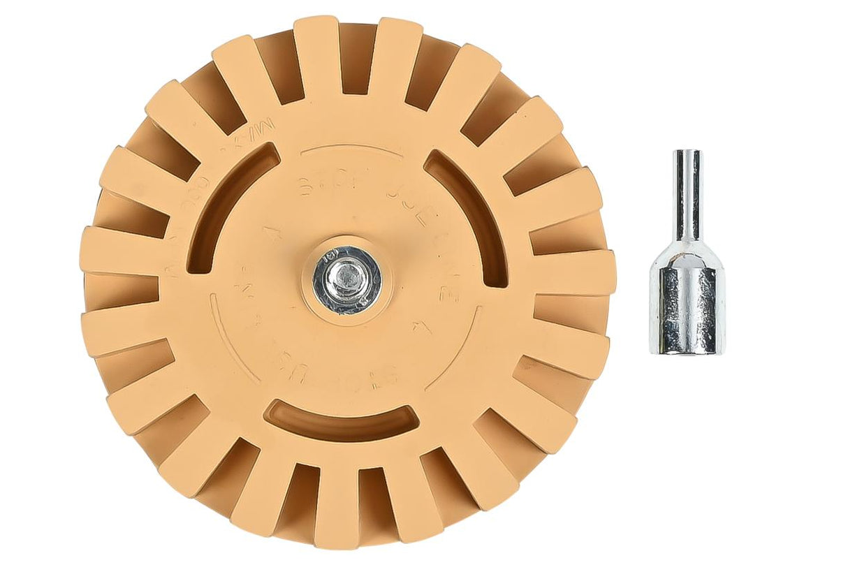 Rubber eraser wheel/ foil eraser 100 mm