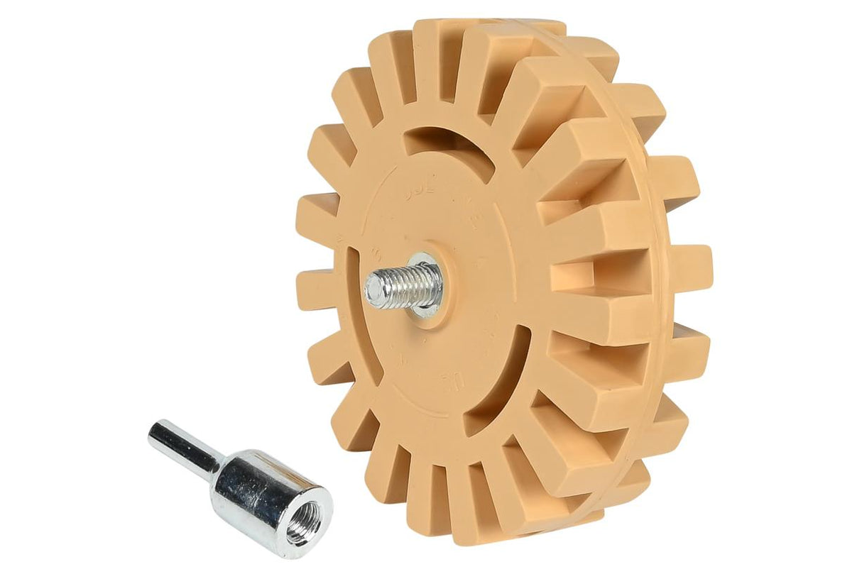 Rubber eraser wheel/ foil eraser 100 mm