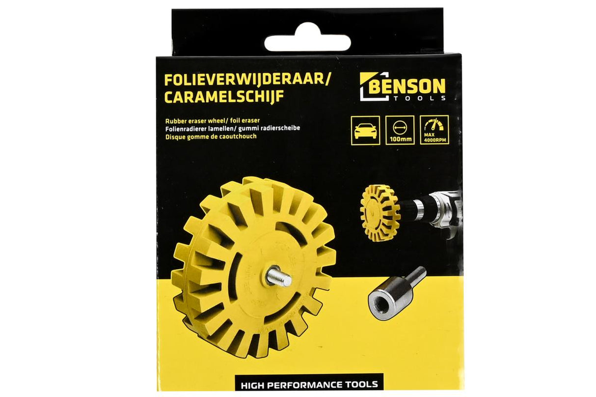 Rubber eraser wheel/ foil eraser 100 mm