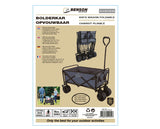 Kid's wagon extra wide wheels foldable