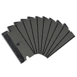 Scrapper blades spare 10 pcs deluxe