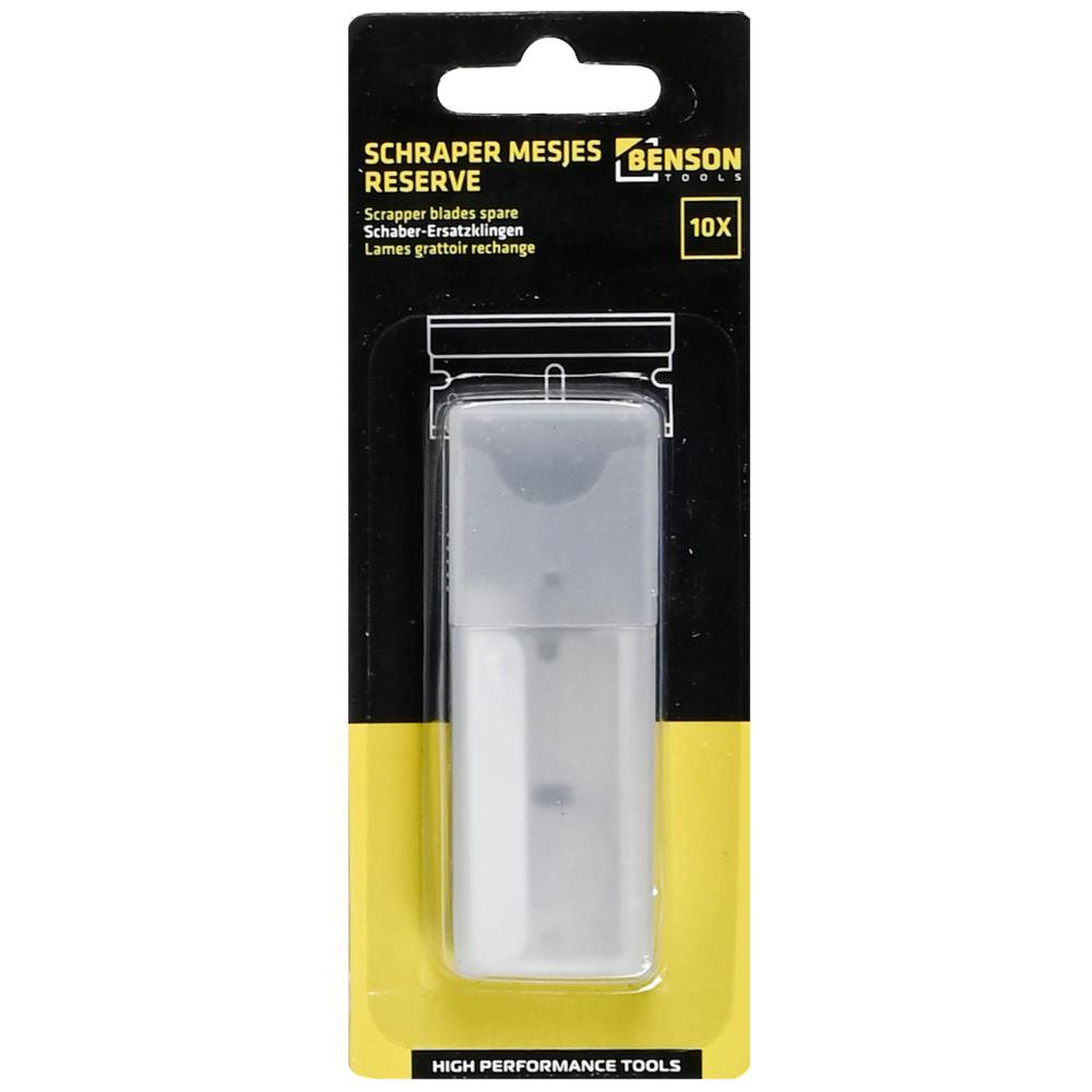 Scrapper blades spare 10 pcs deluxe