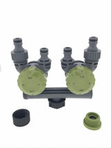 Sélecteur d'arrosage sur robinet 5 circuits  1/2"-3/4"