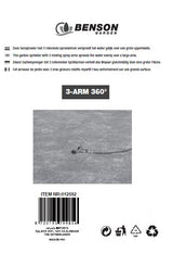 Kreisregner 3-Arm 360°