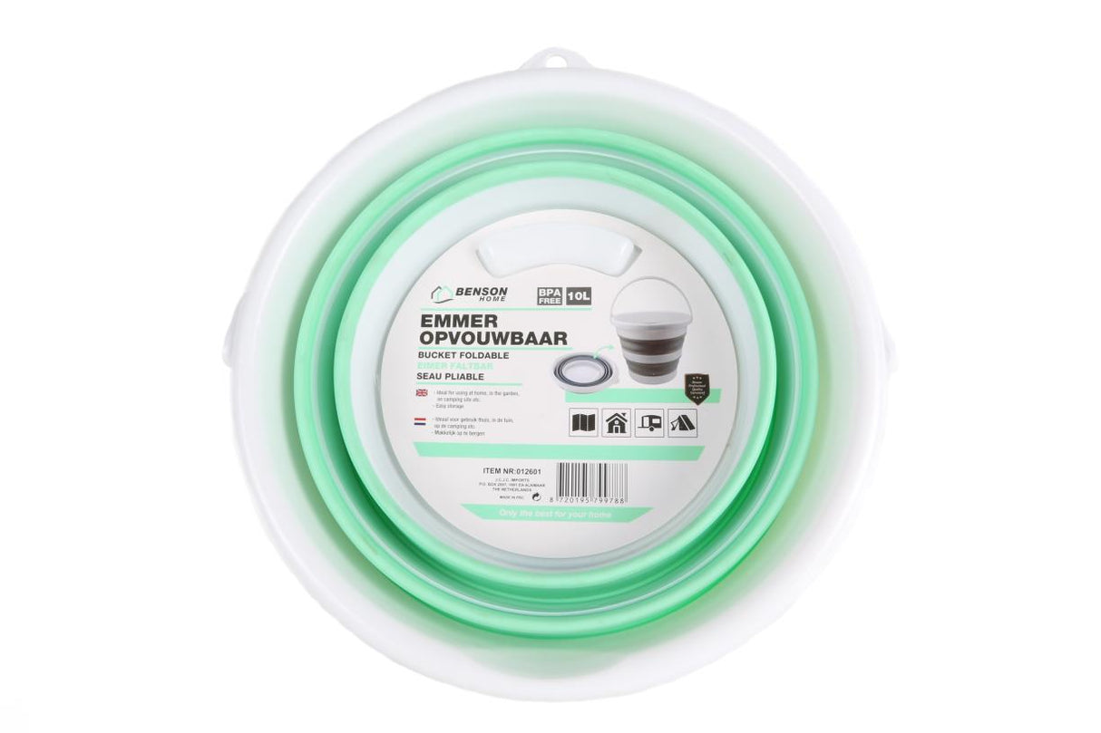 Emmer opvouwbaar 10 ltr