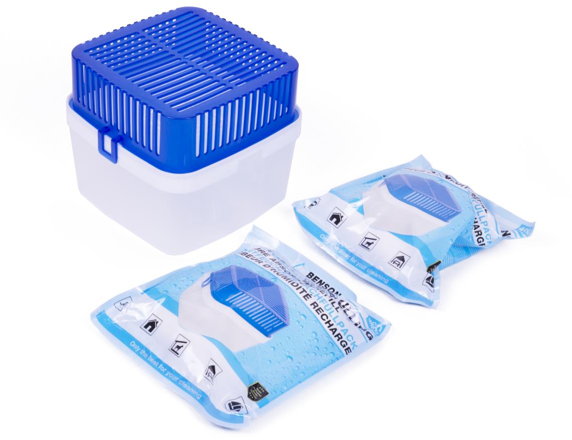 Absorbeur d'humidité XL 1,8 ltr 2 x 400 g