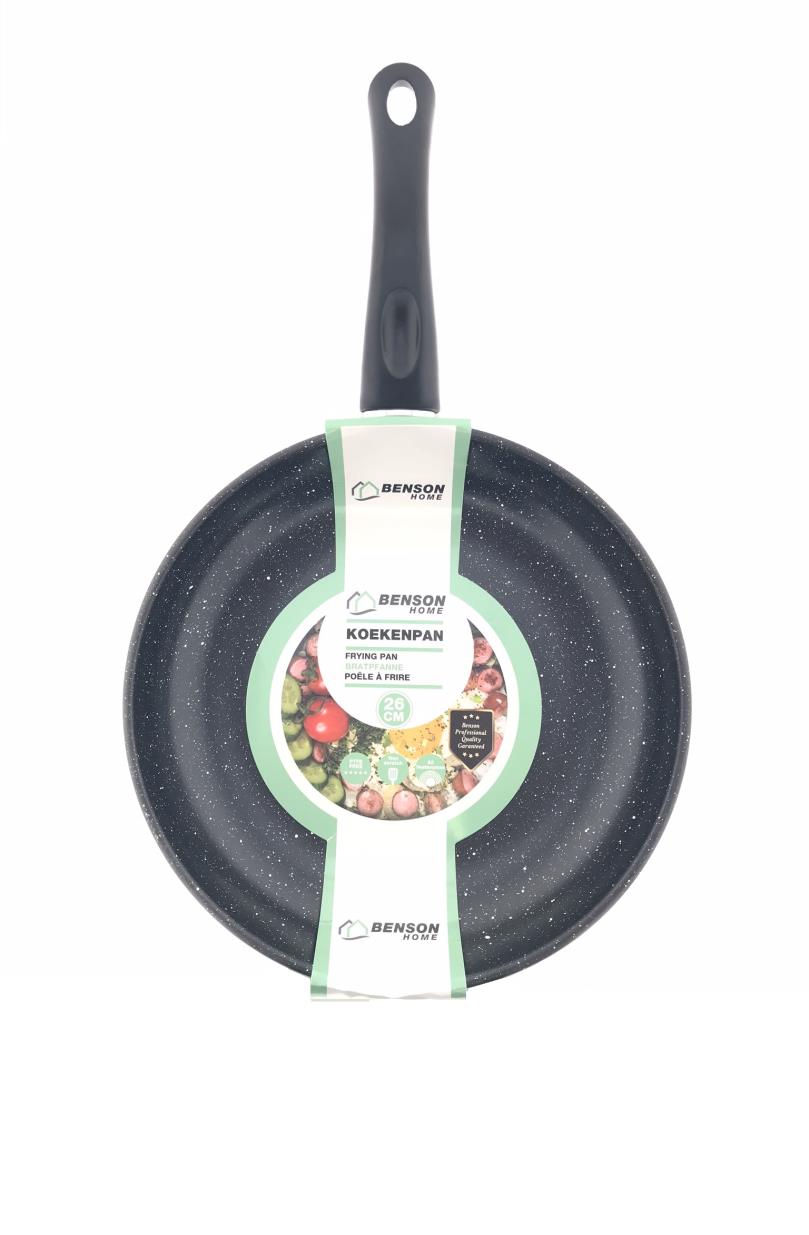 Frying pan 26 cm marble non stick coating