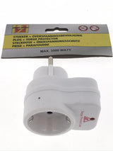 Steckdosenadapter + Überspannungsschutz