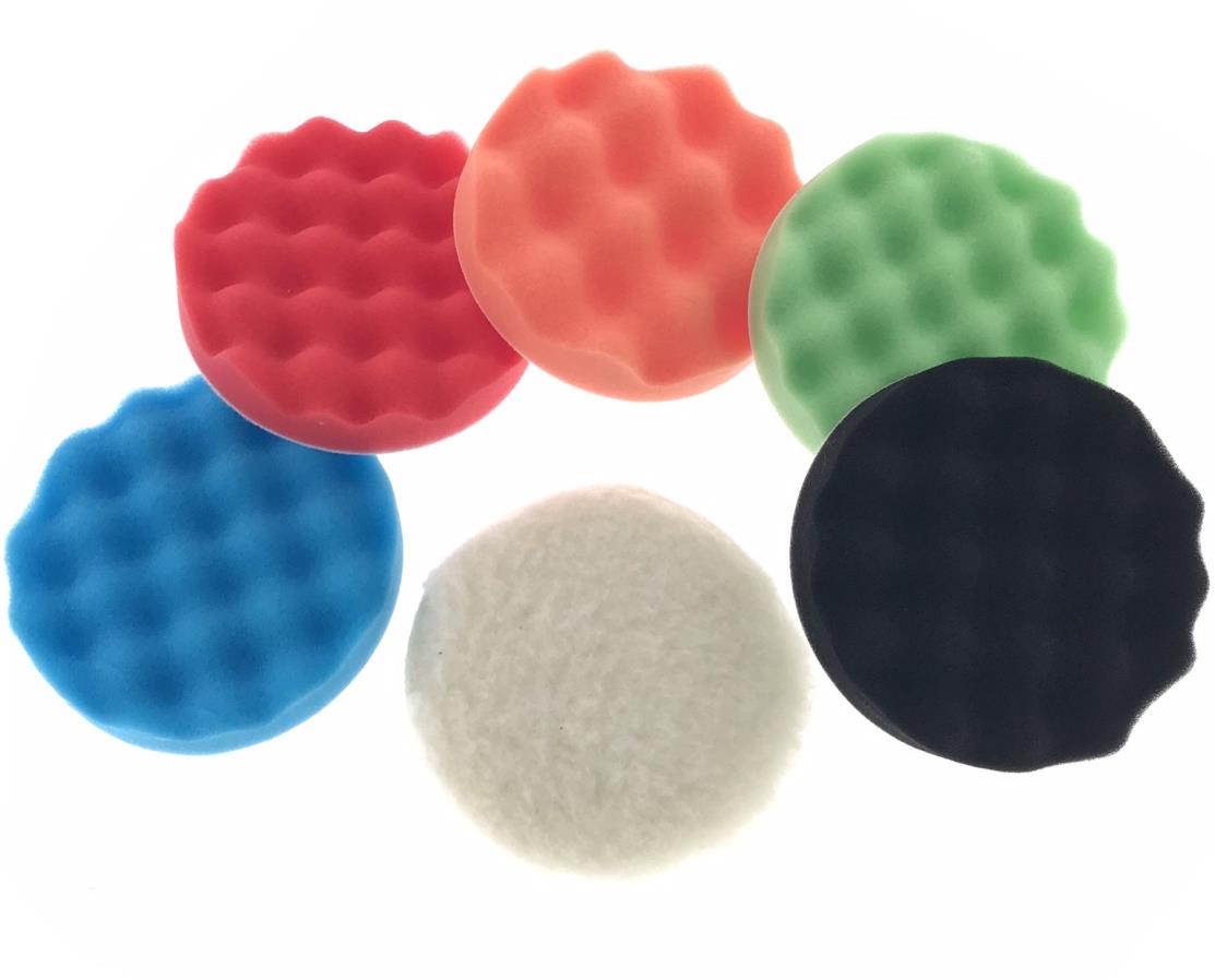 Polijstset 6 dlg ø125 mm