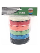 Polijstset 6 dlg ø125 mm