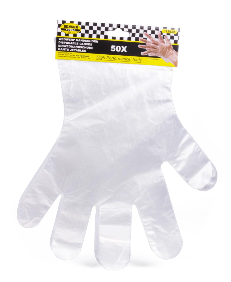 Gants jetables 50 pcs