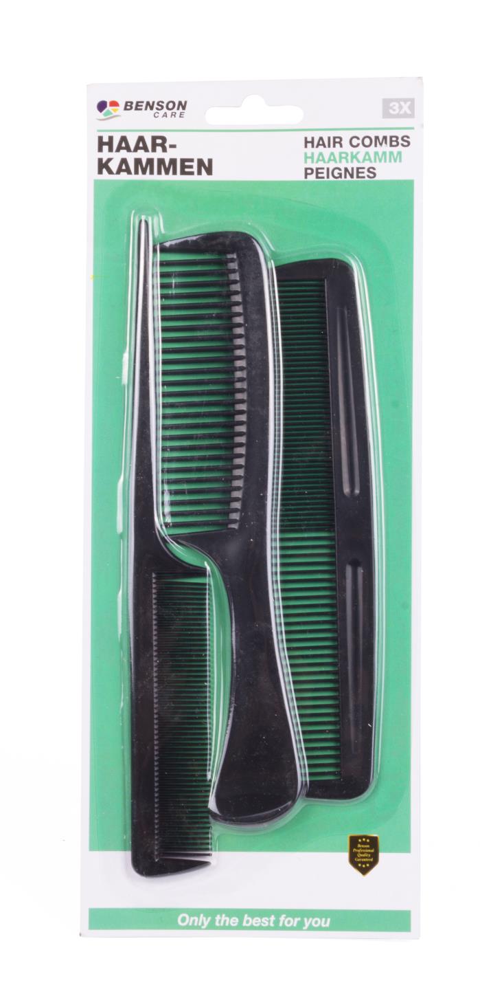 Peignes set 3 pcs