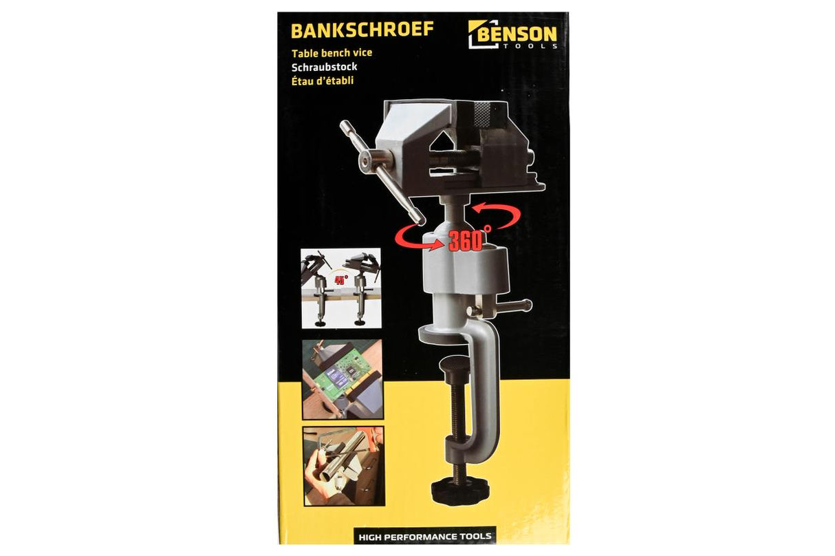 Bankschroef 50 mm 360°