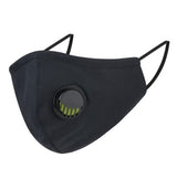 Masque avec soupape d'exhalation réutilisable