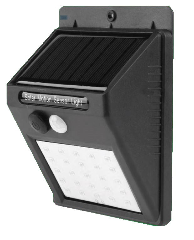 Lampe murale solaire LED + pir détecteur IP65