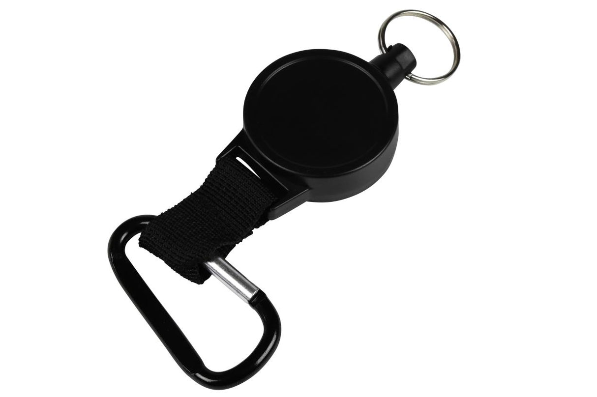 Roller clip key ring
