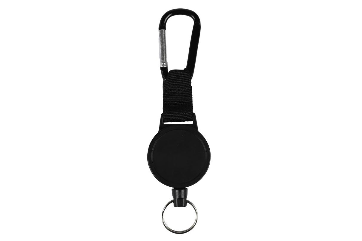 Roller clip key ring