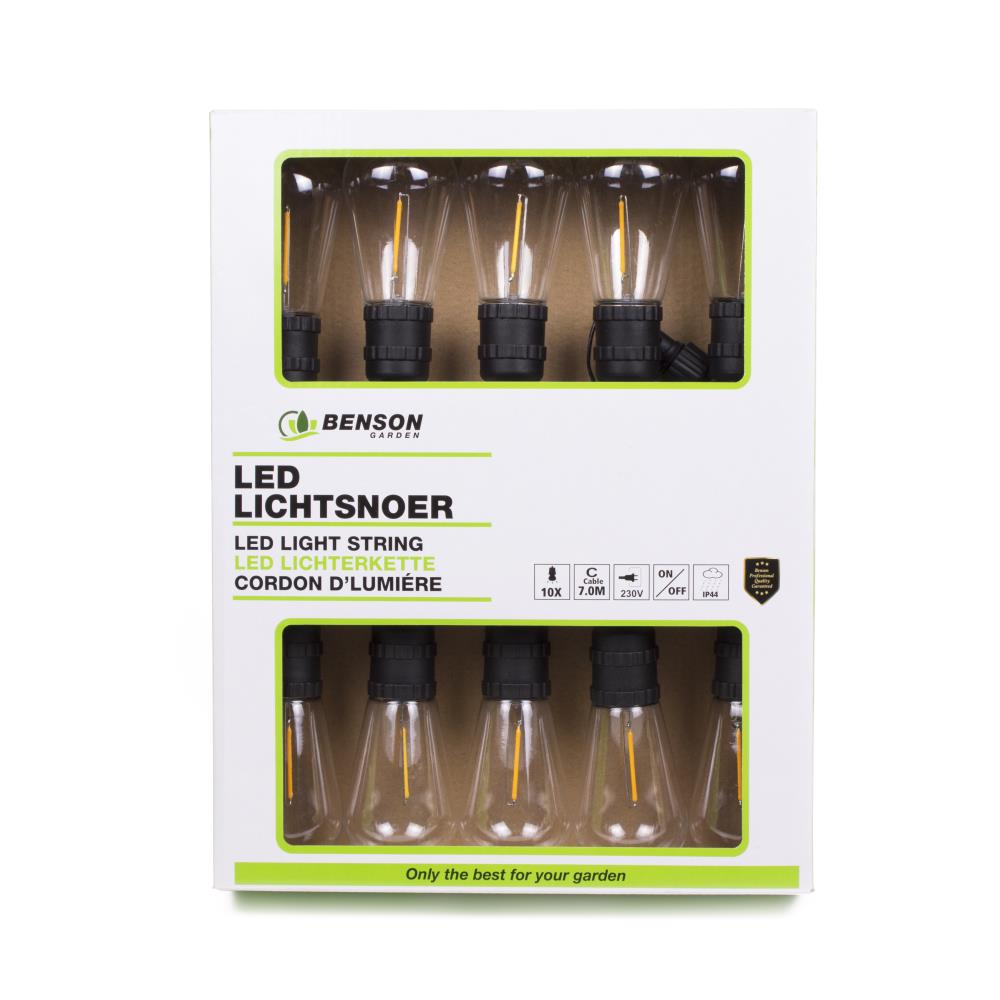 LED light string 10 dlg 7 m adapter