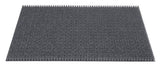 Door mat grass mat 40 x 60 cm gray