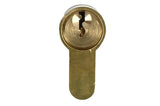 Euro profile cylinder 60 mm brass