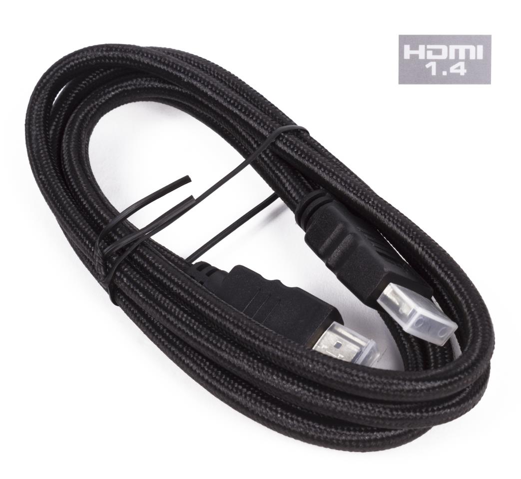 Câble HDMI 1.4 4k ultra hd gold plated 1.5 m