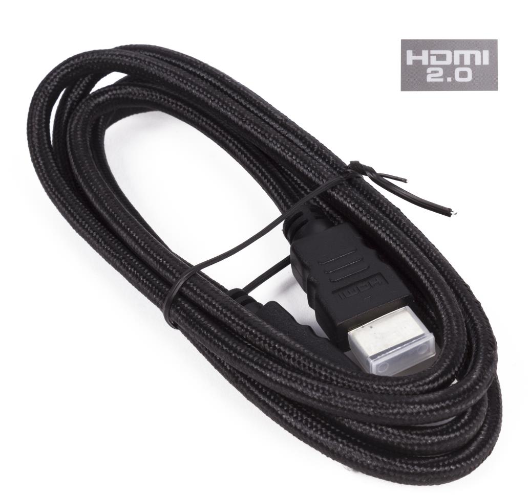 Câble HDMI 2.0 4k ultra hd gold plated 1.5 m