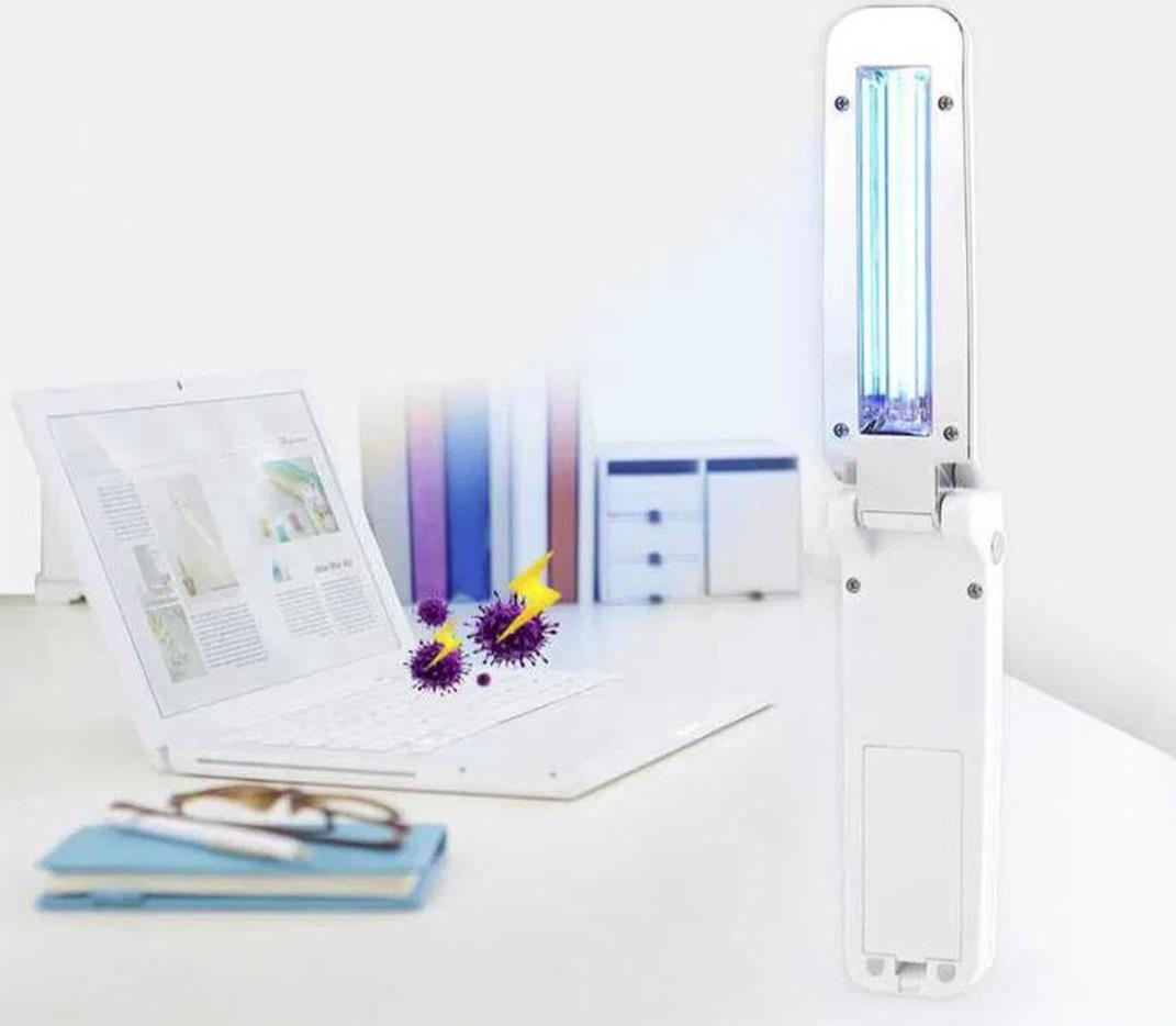 Desinfection uv-c de la lampe