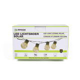 Cordon d'lumière 10 pcs 6 m IP44 solaire 100 mAh