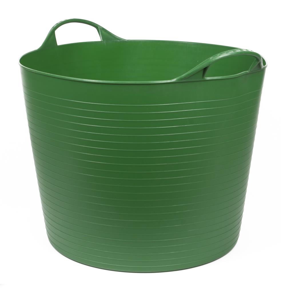 Basket flexible 45 ltr green