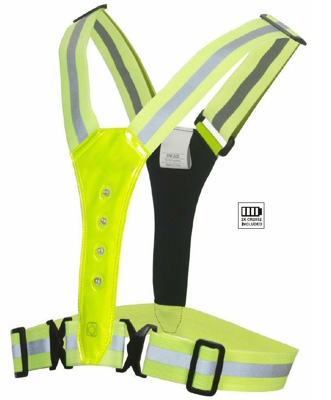 Safety vest led