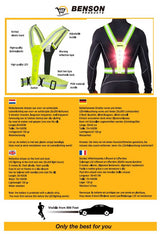Safety vest led