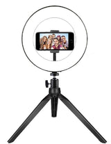 LED vlog light with tripod 20 cm