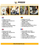 LED vlog light with tripod 20 cm
