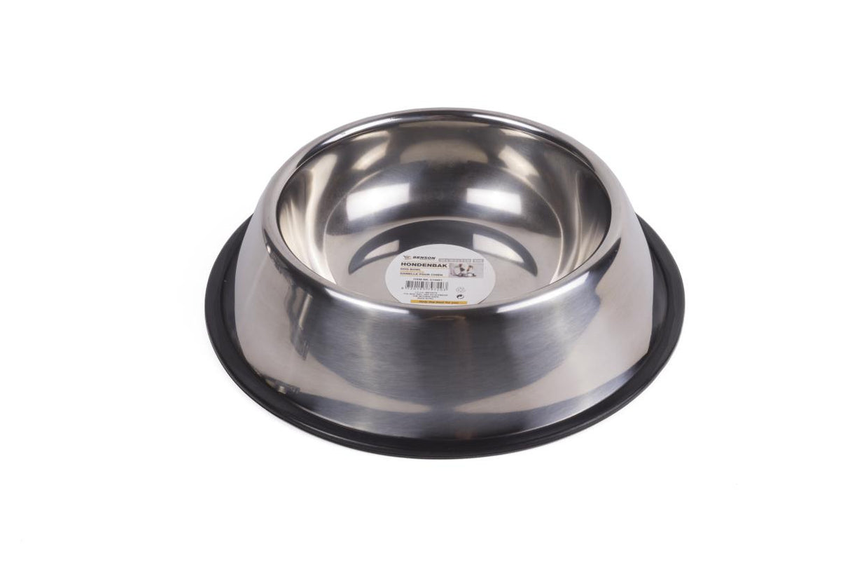 Dog bowl SS 22 x 16.5 x 5 cm