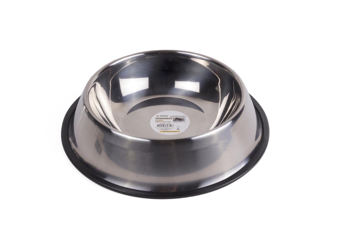 Dog bowl SS 25 x 20 x 6 cm