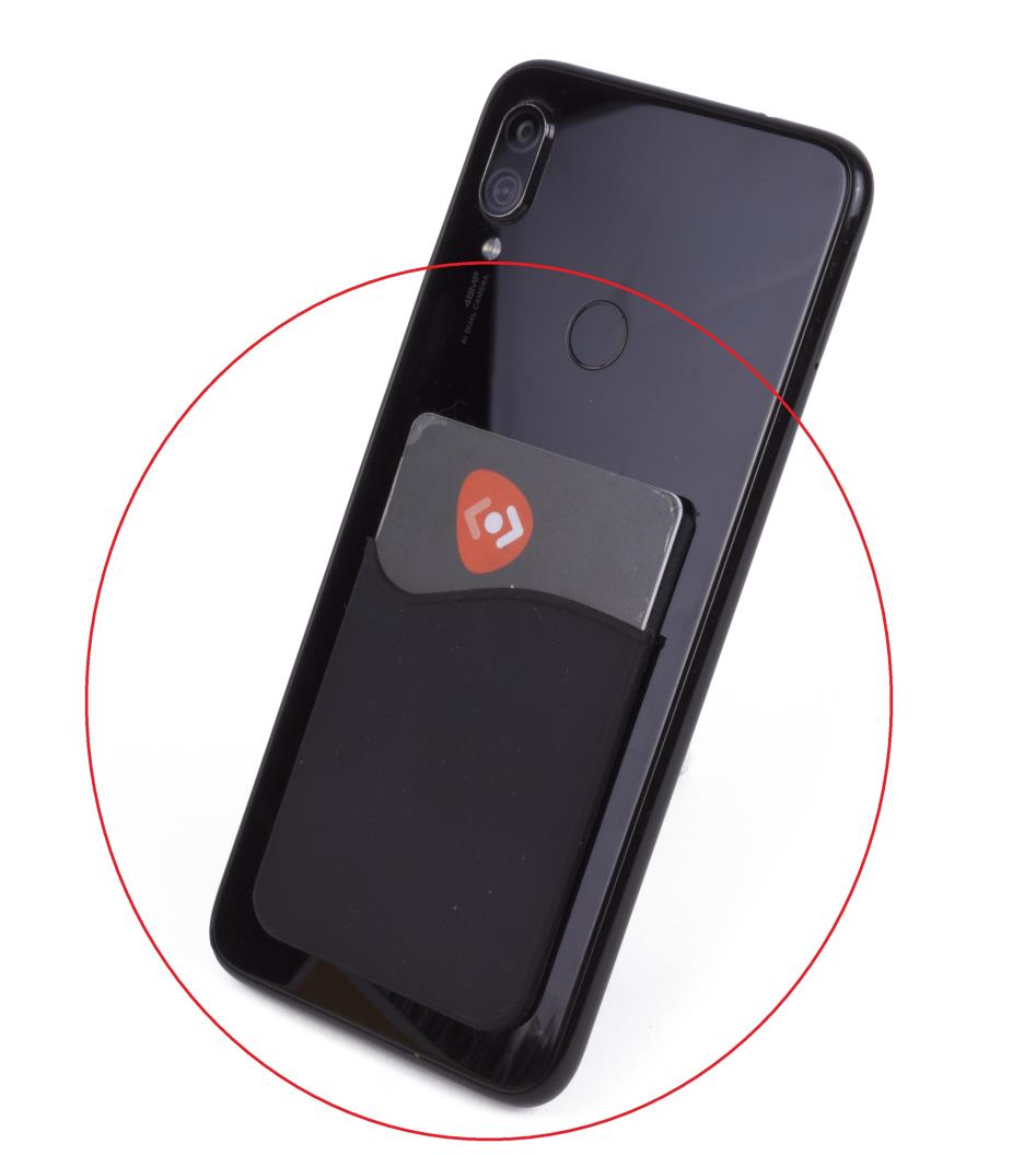 Card holder phone