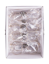 Lesebrille rund Metall Gold Mix