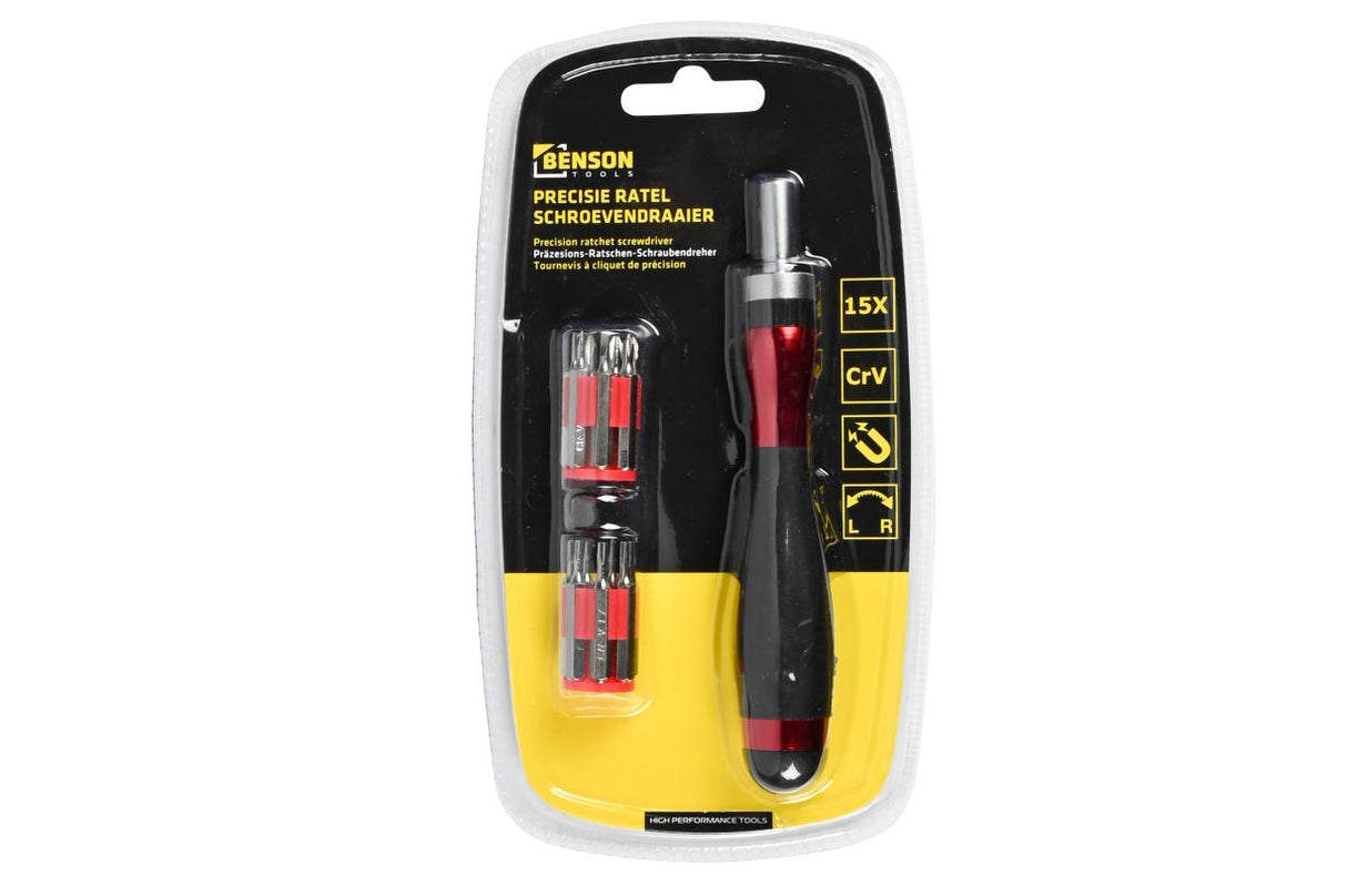 Precision ratchet screwdriver 14-in-1