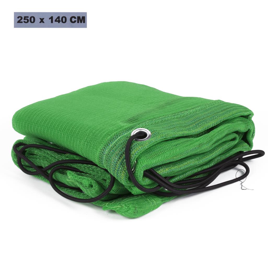 Anhängernetz feinmaschig 2,5 x 1,4 m in Tasche
