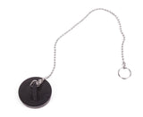 Sink plug 44 mm + SS chain 30 cm