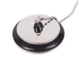 Bouchon d'évier 40 mm + inox chaîne 30 cm