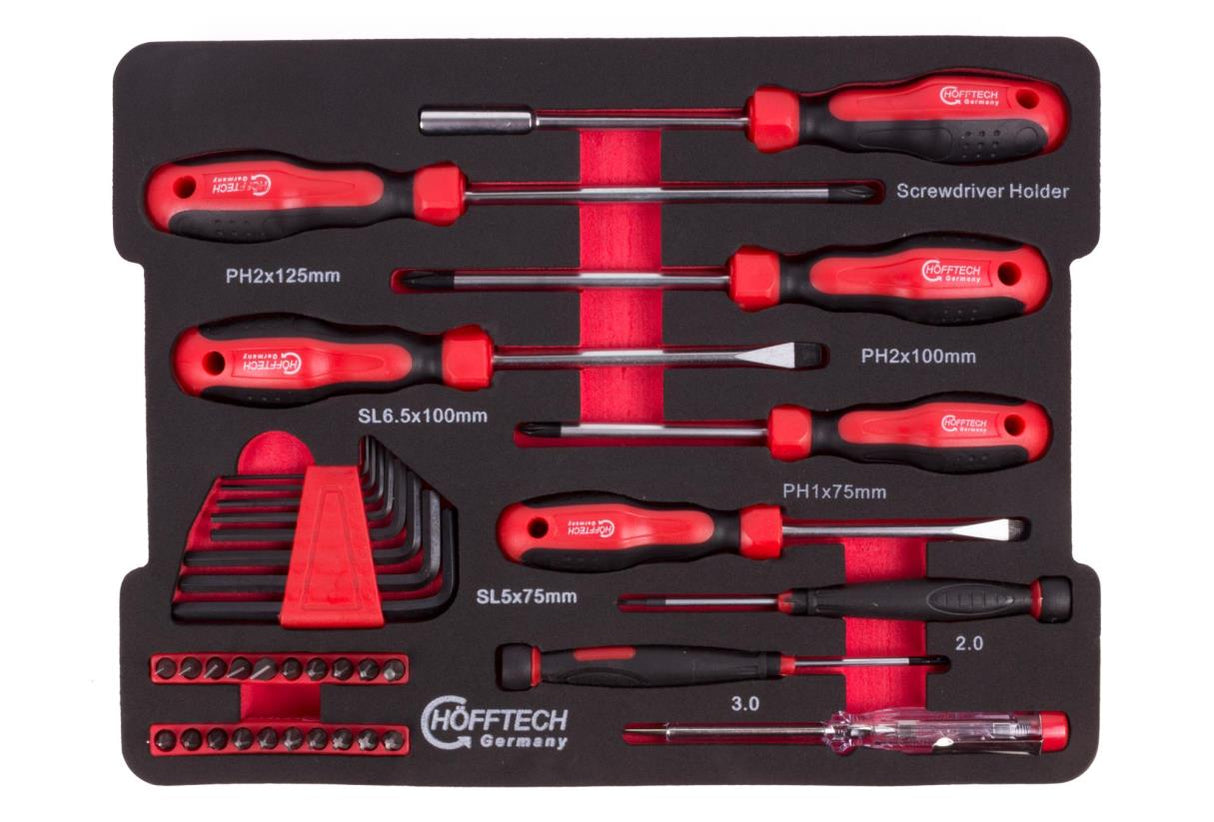 Tool set 59 pcs in case