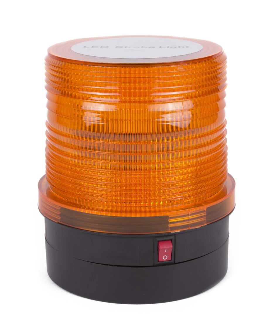 Balise de sécurité LED orange 2.4W