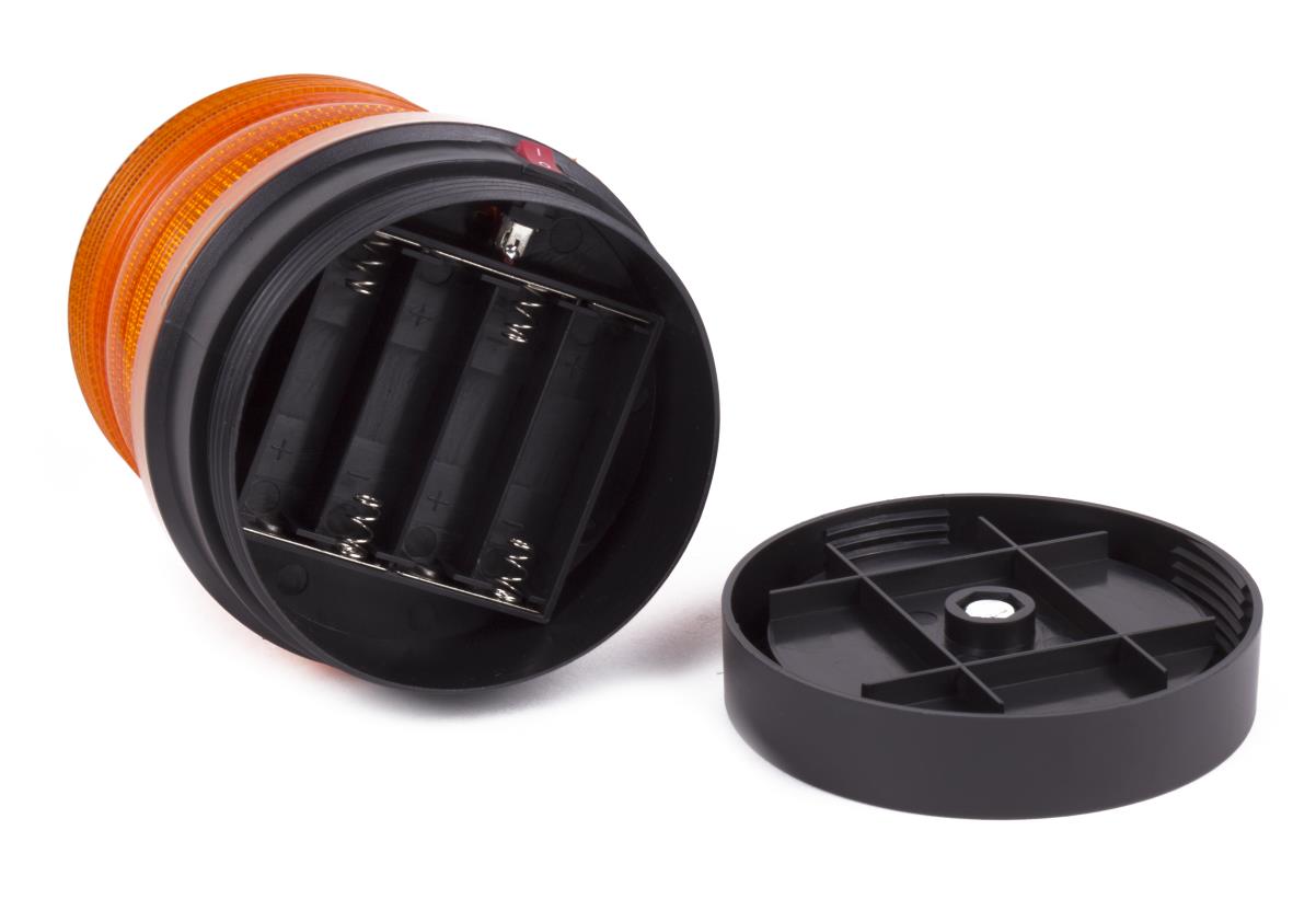 Balise de sécurité LED orange 2.4W